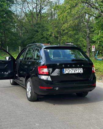 Skoda Fabia cena 58000 przebieg: 25000, rok produkcji 2021 z Poznań małe 106